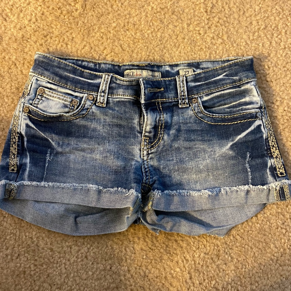 BKEdenim Sabrina Shorts Size 27